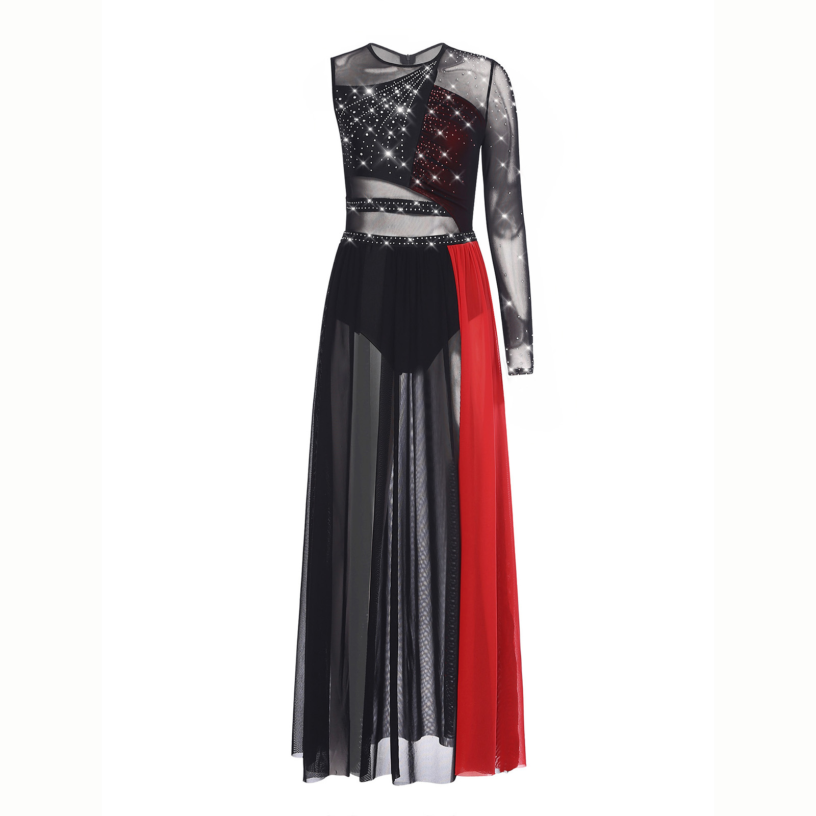 Women Lyrical Dance Costume Rh - Rhinestone Banding Trim のレビューと価格