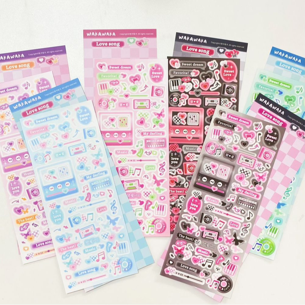 SCRAPBOOK Music Decorative STI - Glitter Vinyl Roll のレビューと価格