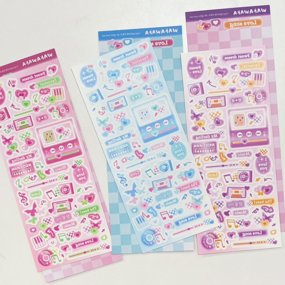 SCRAPBOOK Music Decorative STI - Glitter Vinyl Roll のレビューと価格