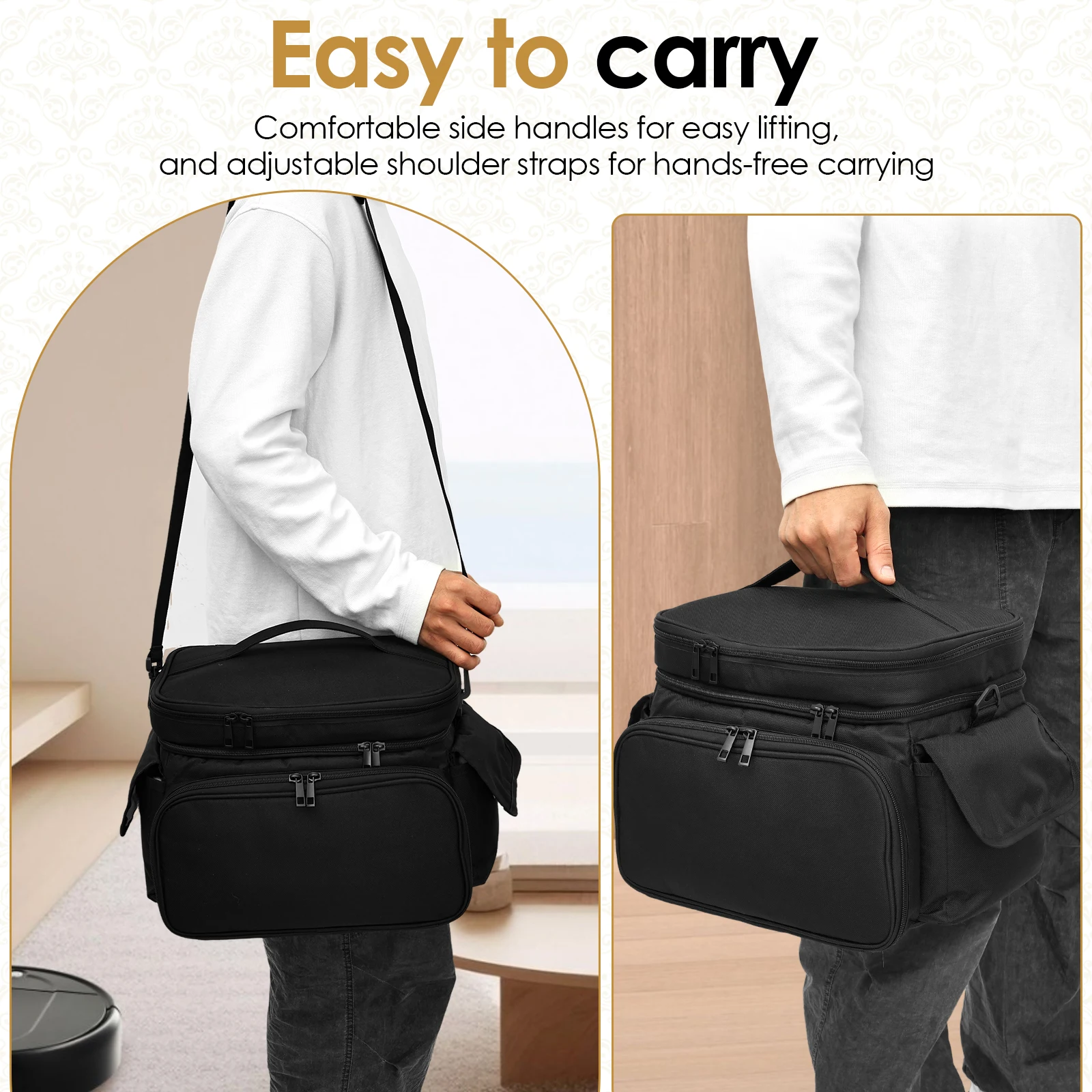 Large Sewing Bag Wool Knitting - Craft Embellishment Storage のレビューと価格