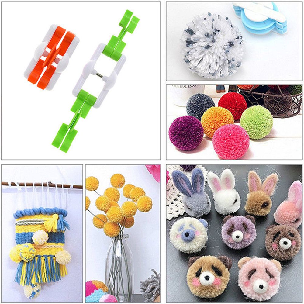 2pcs/lot Fashion Needle Craft  - Pom Pom Maker Tool のレビューと価格