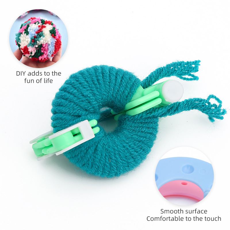 ‌Handmade Yarn Pom Pom Maker T - Pom Pom Maker Tool のレビューと価格