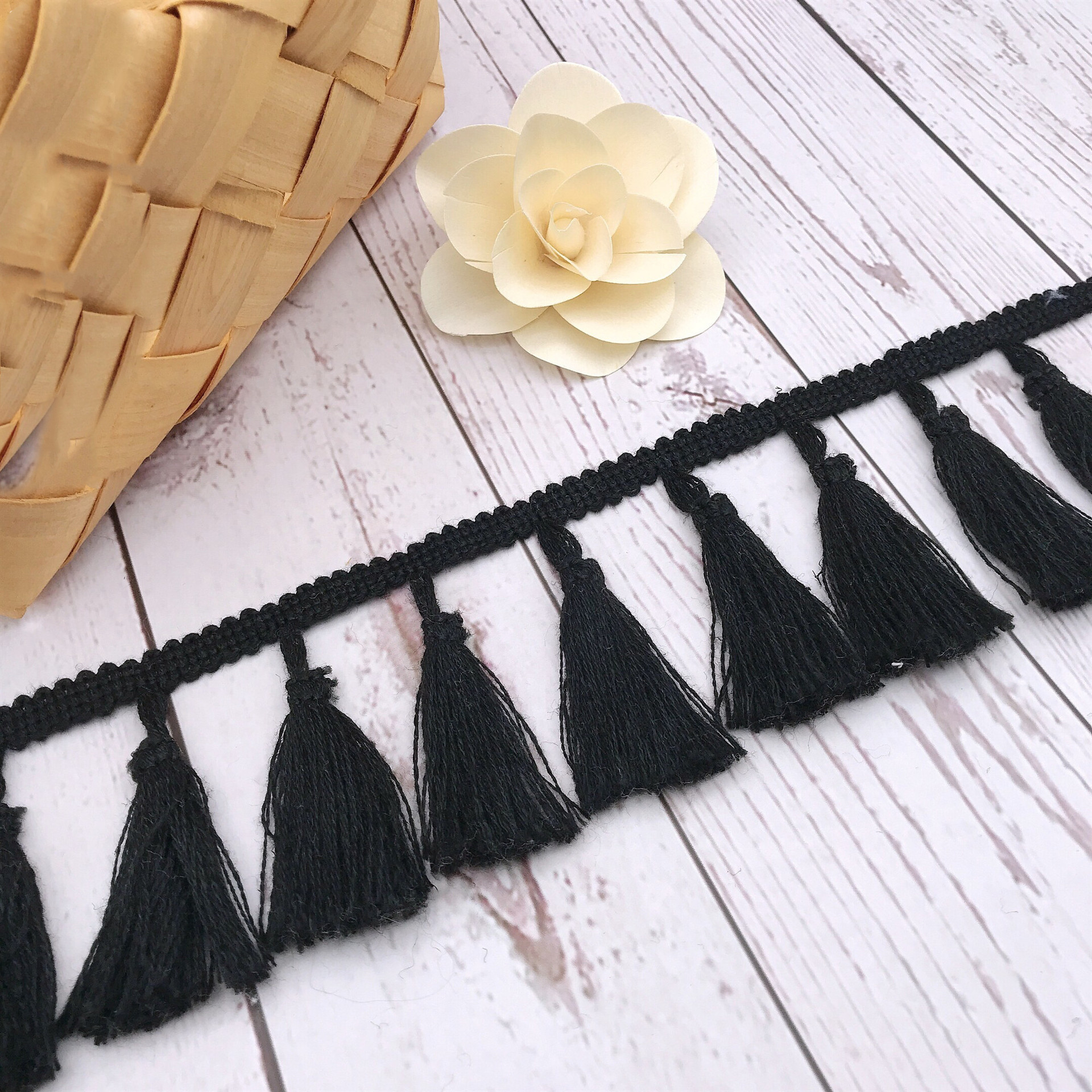3Yards/Lot Cotton Fabrics Brai - Lace Ribbon Trim のレビューと価格