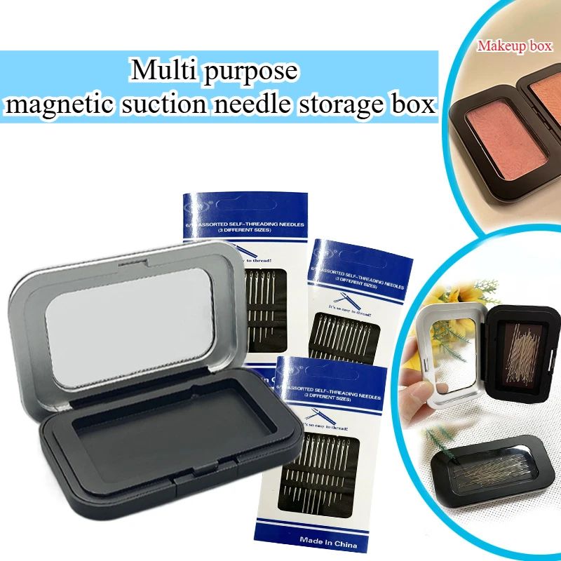 Magnetic Box Needle Suction Bo - Craft Embellishment Storage のレビューと価格