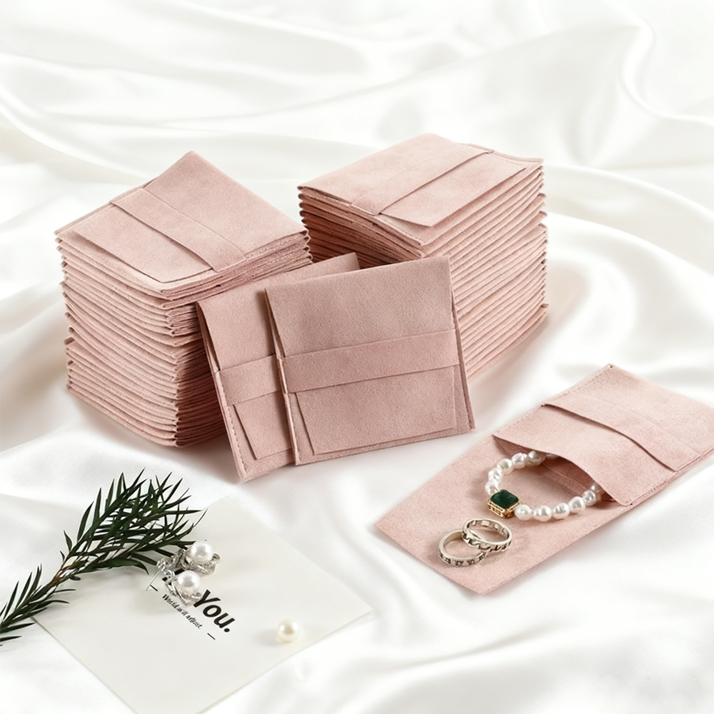 5Pcs Jewelty Bag 6.2x6.2cm/8x8 - Velvet Ribbon Roll のレビューと価格