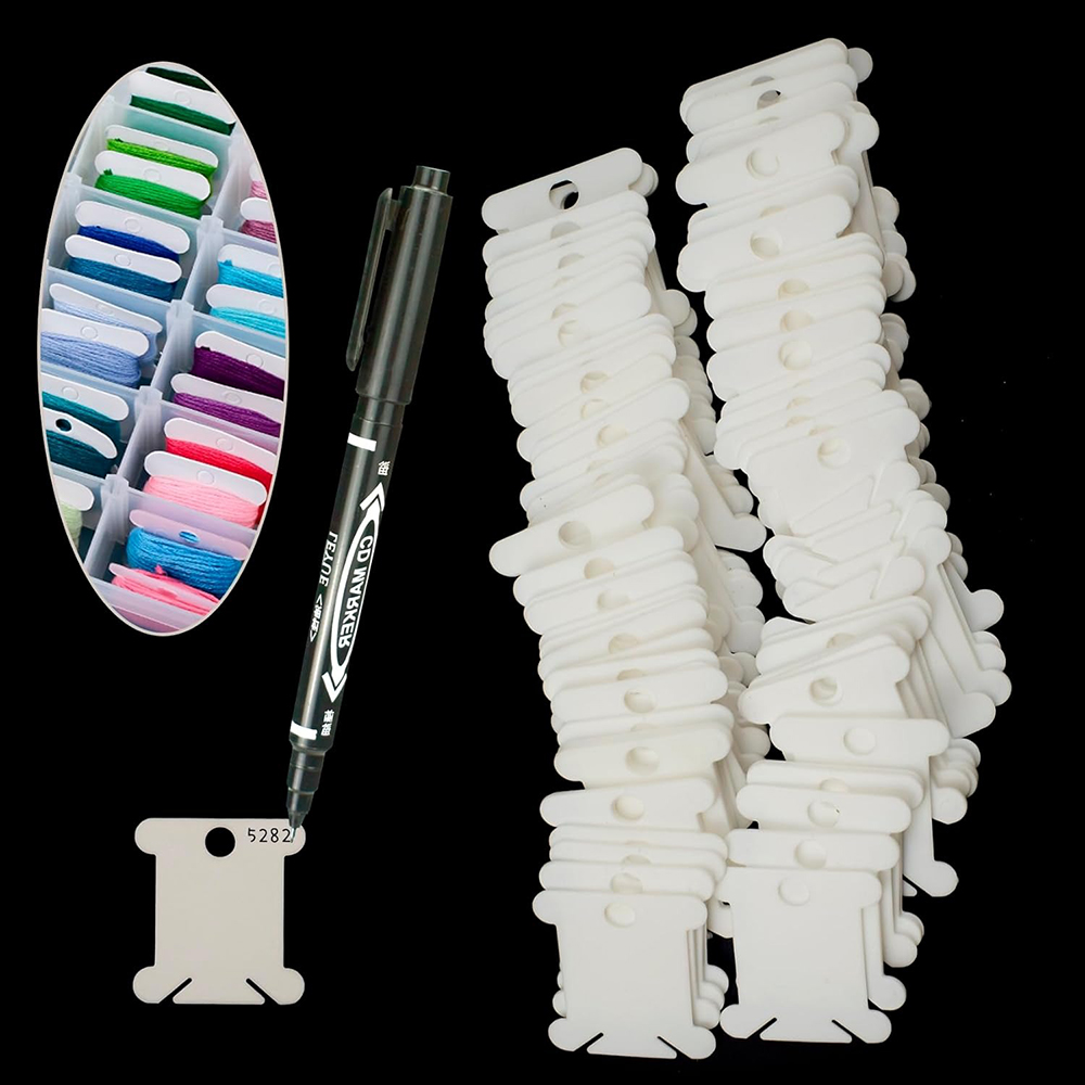 Embroidery Floss Organizer 18  - Craft Embellishment Storage のレビューと価格