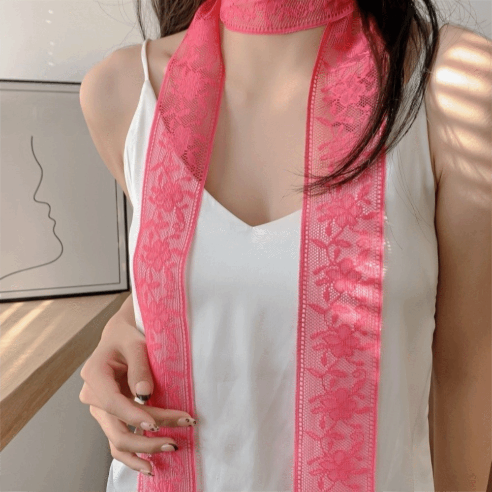 Stylish Floral Lace Printed Sc - Lace Ribbon Trim のレビューと価格