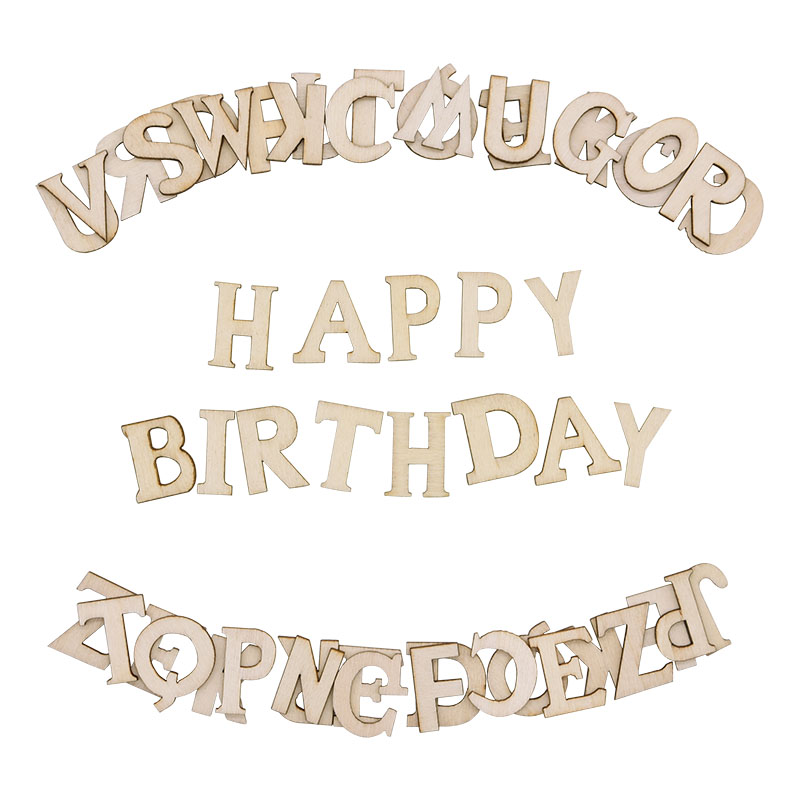 100pcs Letters Wooden Alphabet - Embellish Craft のレビューと価格