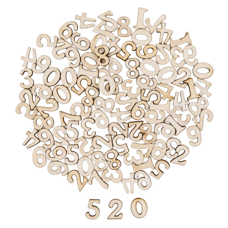100pcs Letters Wooden Alphabet - Embellish Craft のレビューと価格