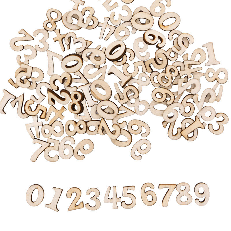 100pcs Letters Wooden Alphabet - Embellish Craft のレビューと価格