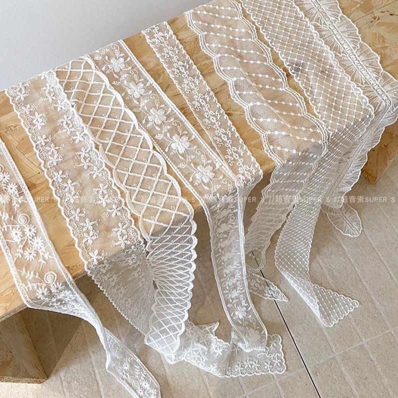 150/200cm Long Women Lace Flor - Lace Ribbon Trim のレビューと価格