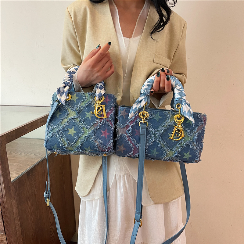Y2K Women's New Denim Star Han - Craft Embellishment Storage のレビューと価格