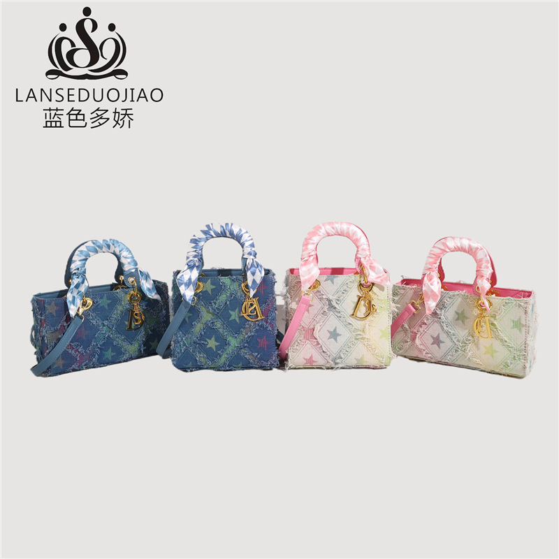 Y2K Women's New Denim Star Han - Craft Embellishment Storage のレビューと価格