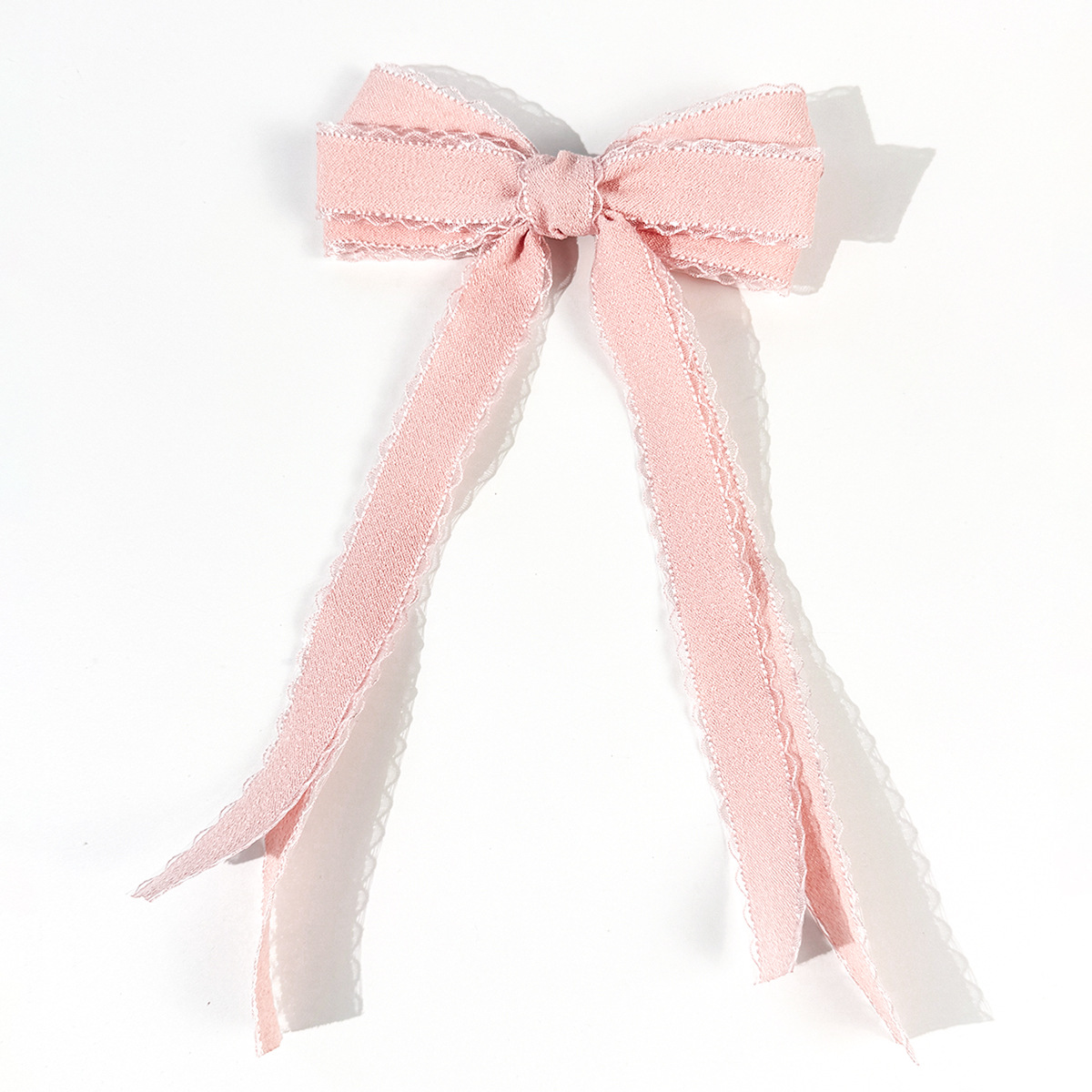 Bulk 20pc Long Tassel Hair Cli - Lace Ribbon Trim のレビューと価格
