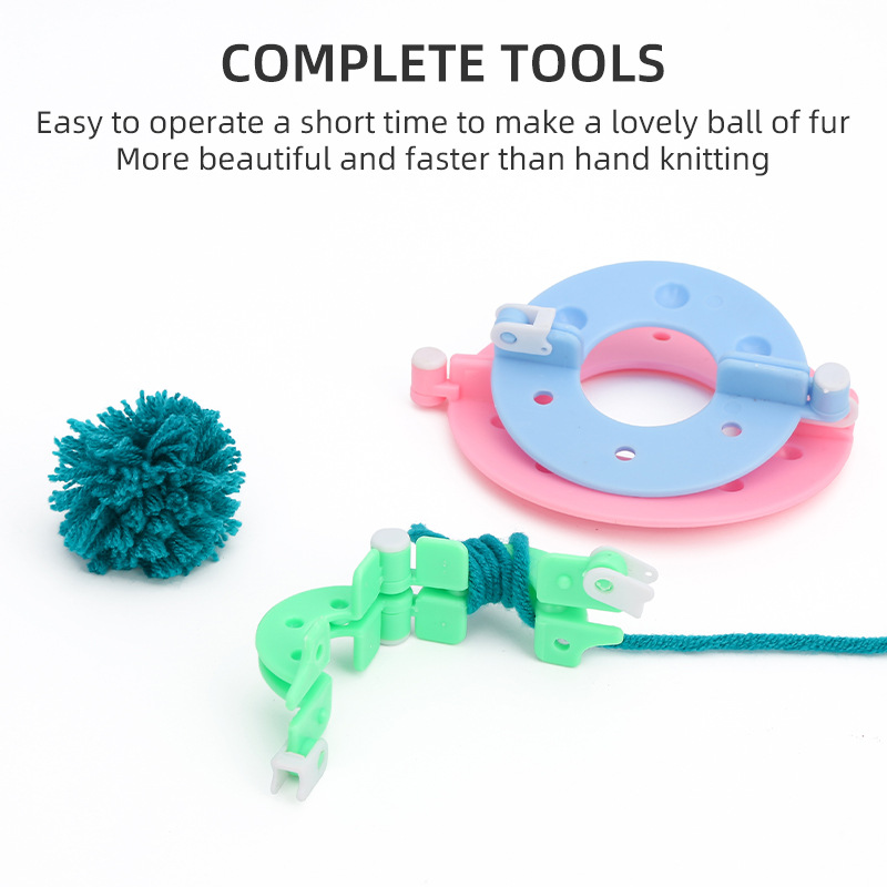 Handmade yarn ball maker, hand - Pom Pom Maker Tool のレビューと価格