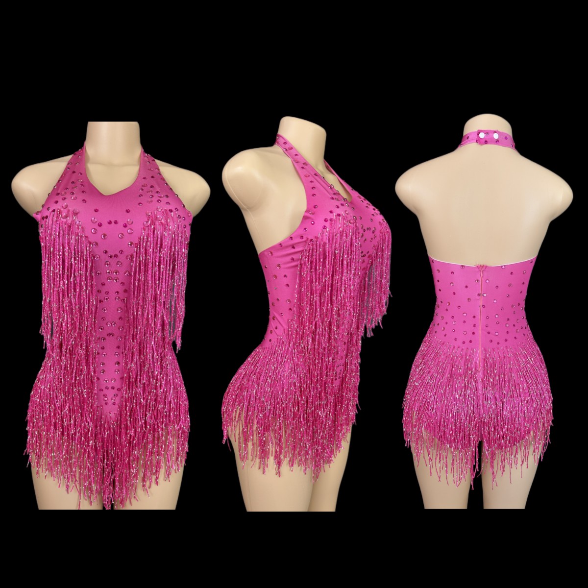 Sparkly Rhinestones Fringe Bod - Rhinestone Banding Trim のレビューと価格