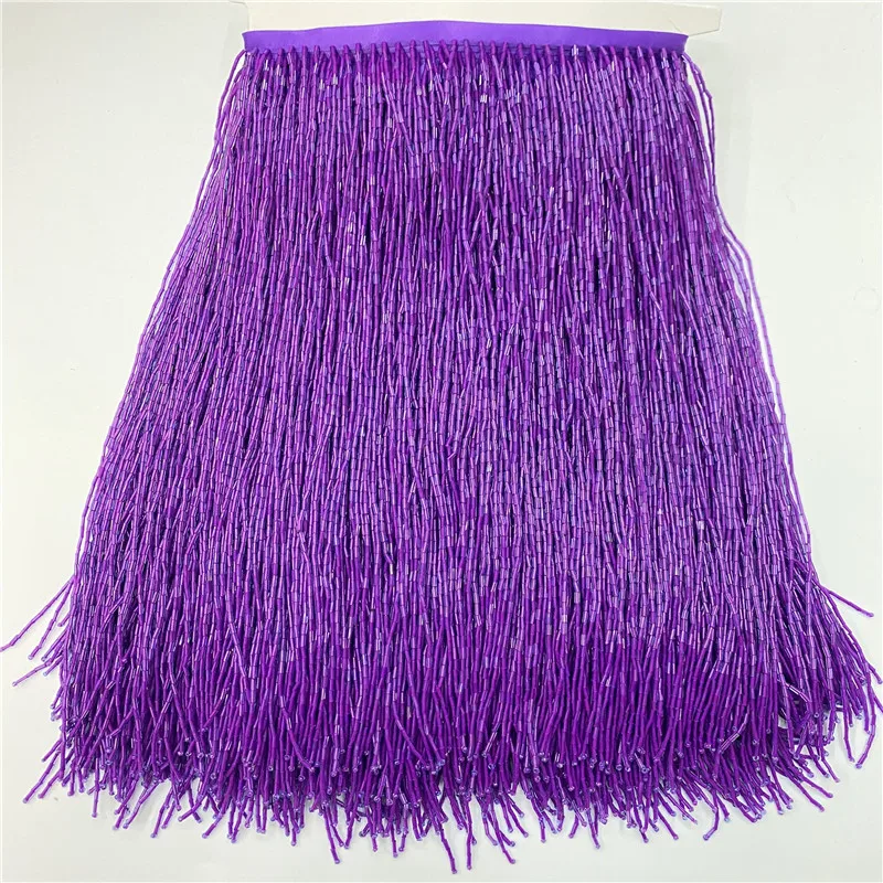 5meters/lot beautiful trim Pol - Beaded Trim Fringe のレビューと価格