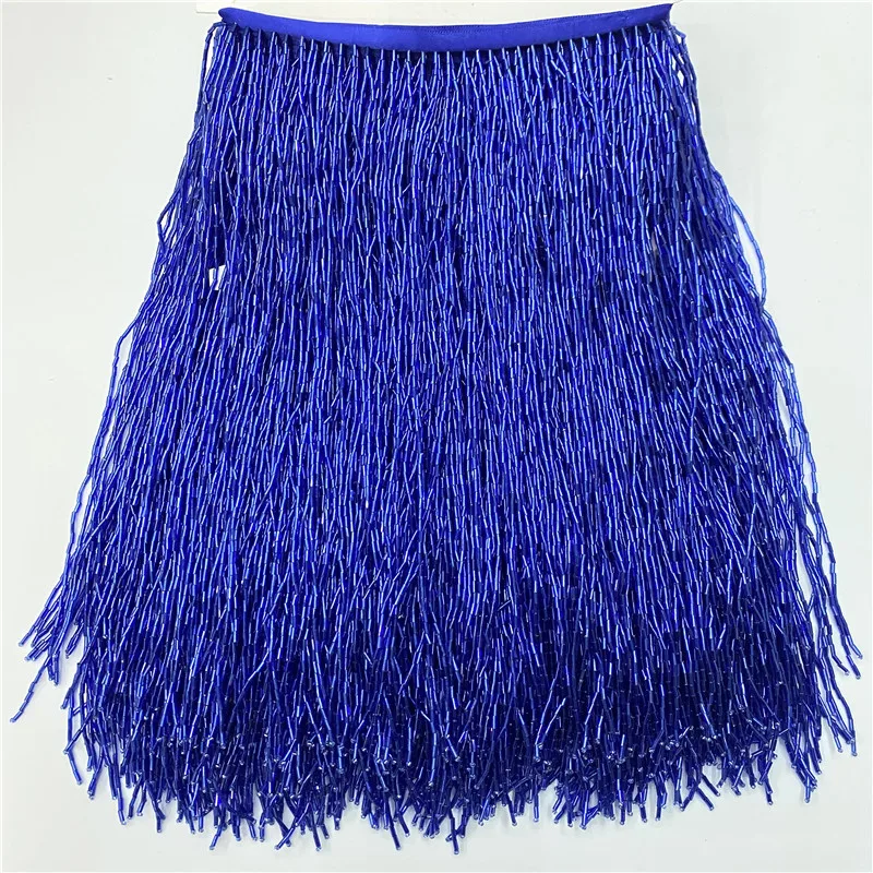 5meters/lot beautiful trim Pol - Beaded Trim Fringe のレビューと価格