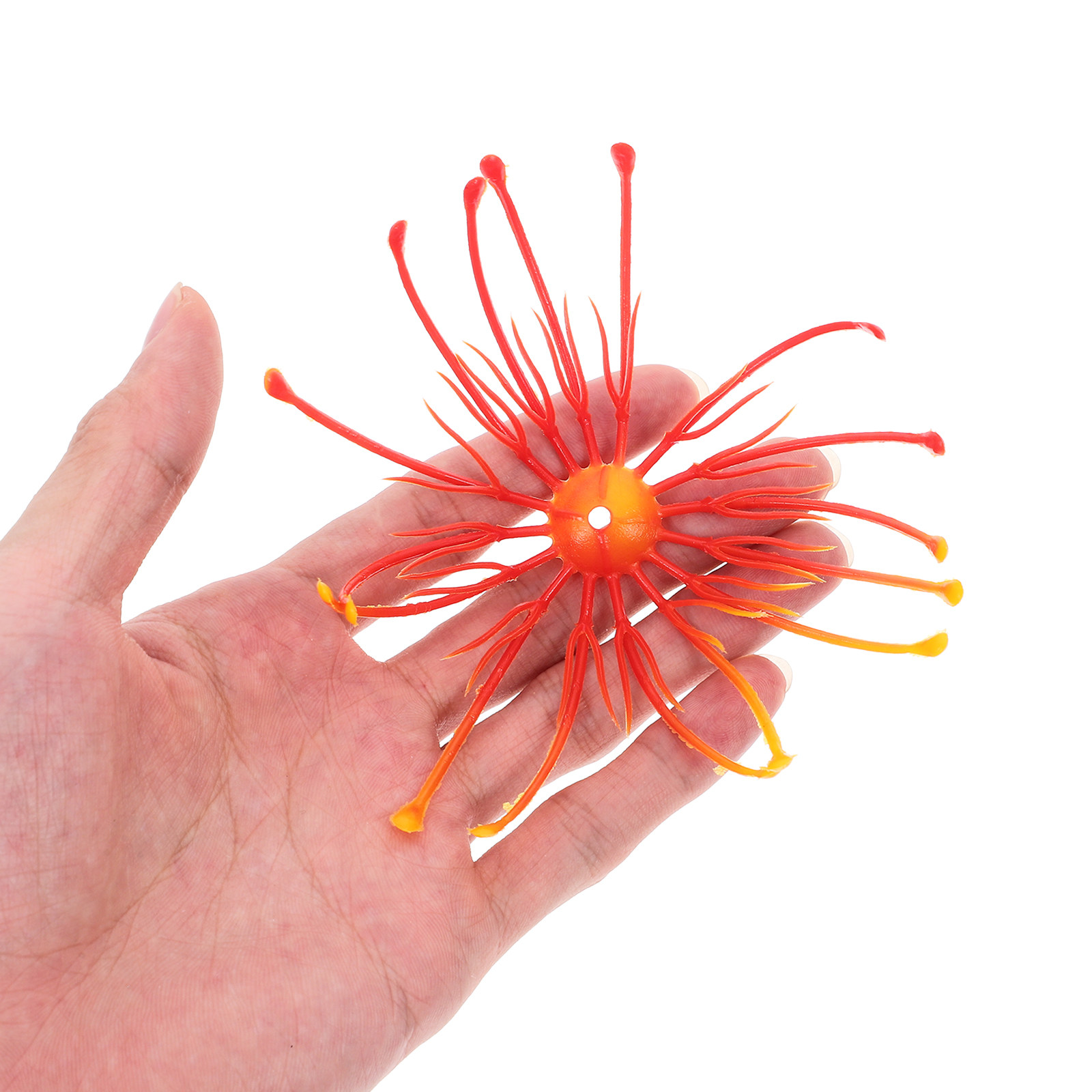 30Pcs Red Plastic Flower Stame - Craft Embellishments のレビューと価格