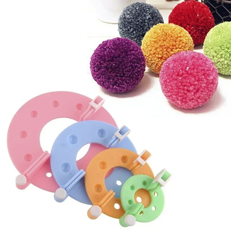 8PCS 4 Sizes Fluff Ball Weaver - Pom Pom Maker Tool のレビューと価格
