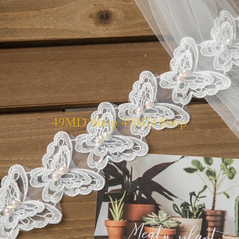 49MD 1 Yard Bowknot for Butter - Lace Ribbon Trim のレビューと価格