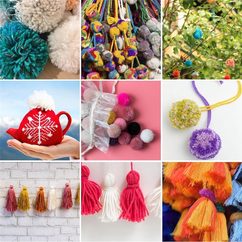 ABNM Pom Makers Set Tool Winde - Pom Pom Maker Tool のレビューと価格