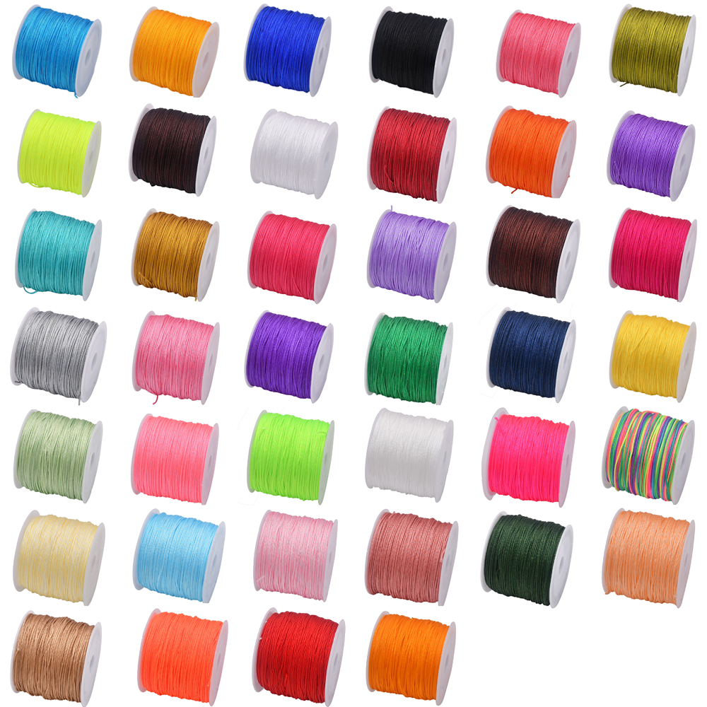 50Yds 0.8mm Crafts Nylon Cord  - Beaded Trim Fringe のレビューと価格