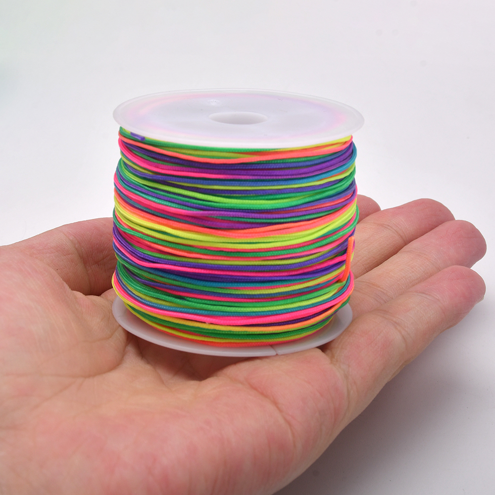 50Yds 0.8mm Crafts Nylon Cord  - Beaded Trim Fringe のレビューと価格
