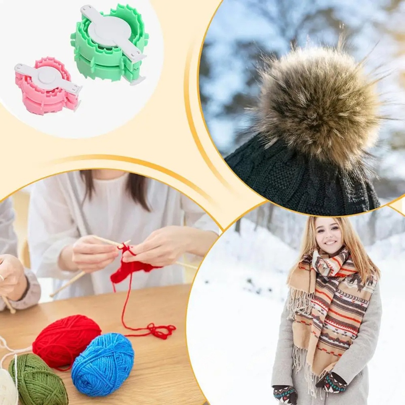 Pom Pom Maker Fluffs Ball Weav - Pom Pom Maker Tool のレビューと価格