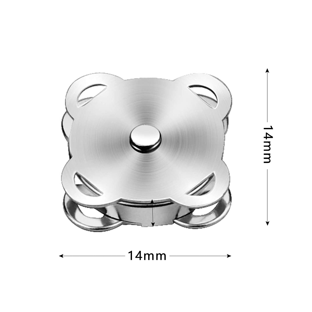 20 Sets Magnetic Button Metal  - Iron On Stud Set のレビューと価格