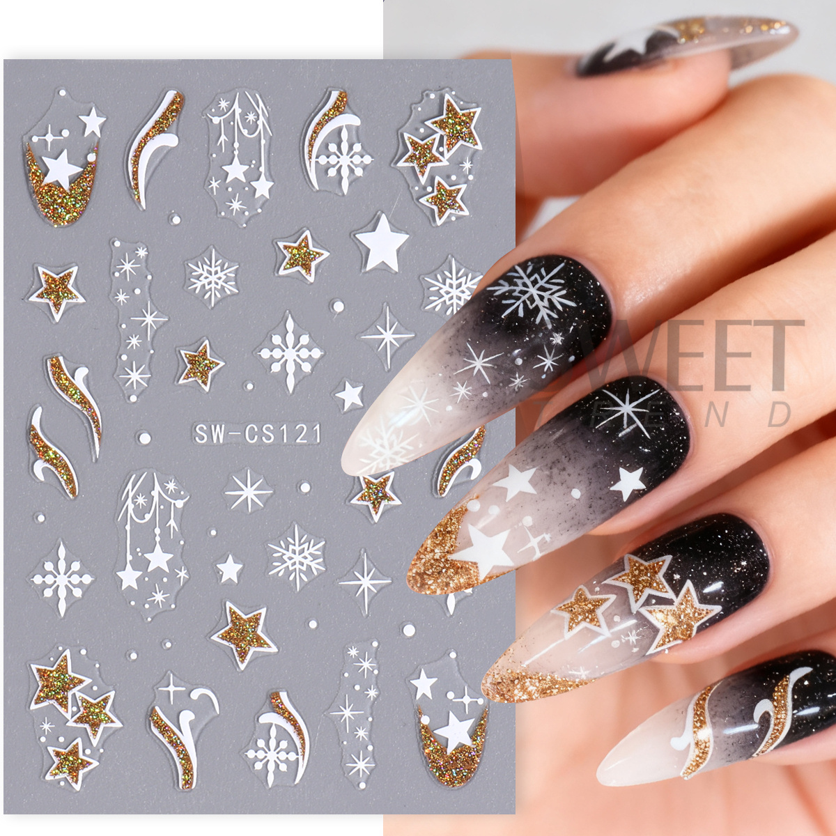 4pcs Winter Cartoon Christmas  - Glitter Vinyl Roll のレビューと価格