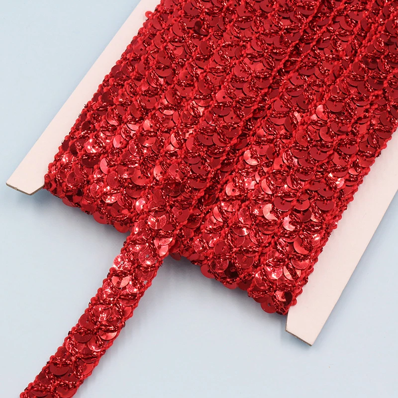 10m Gold and Silver Sequined L - Lace Ribbon Trim のレビューと価格