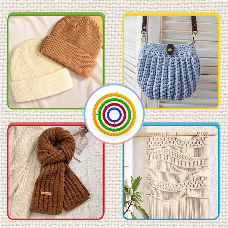 Round Knitting Loom For Hats S - Pom Pom Maker Tool のレビューと価格