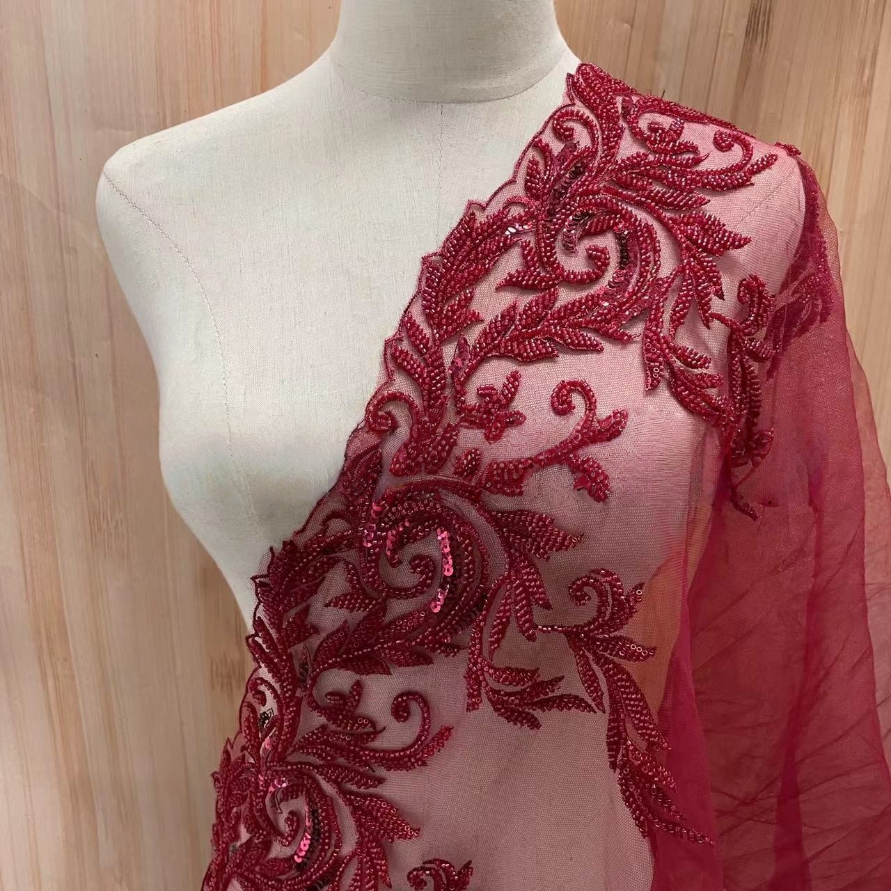 Beaded Embroidery Lace Trim wi - Beaded Trim Fringe のレビューと価格