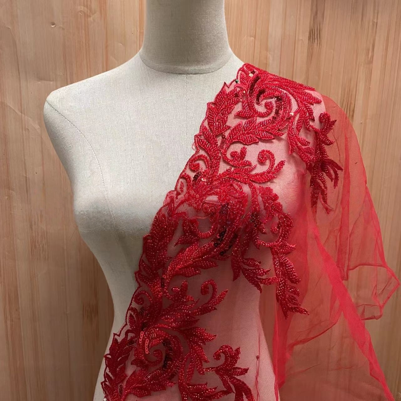 Beaded Embroidery Lace Trim wi - Beaded Trim Fringe のレビューと価格