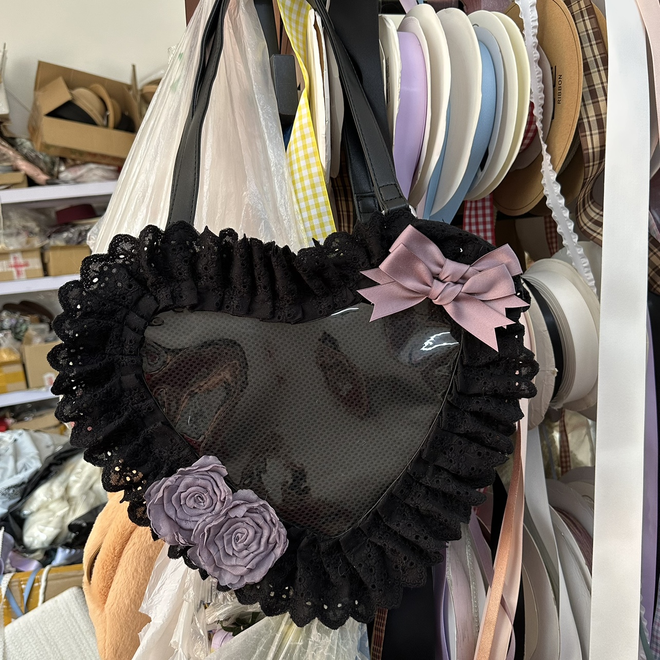 Japanese Daily Out Dating Loli - Lace Ribbon Trim のレビューと価格