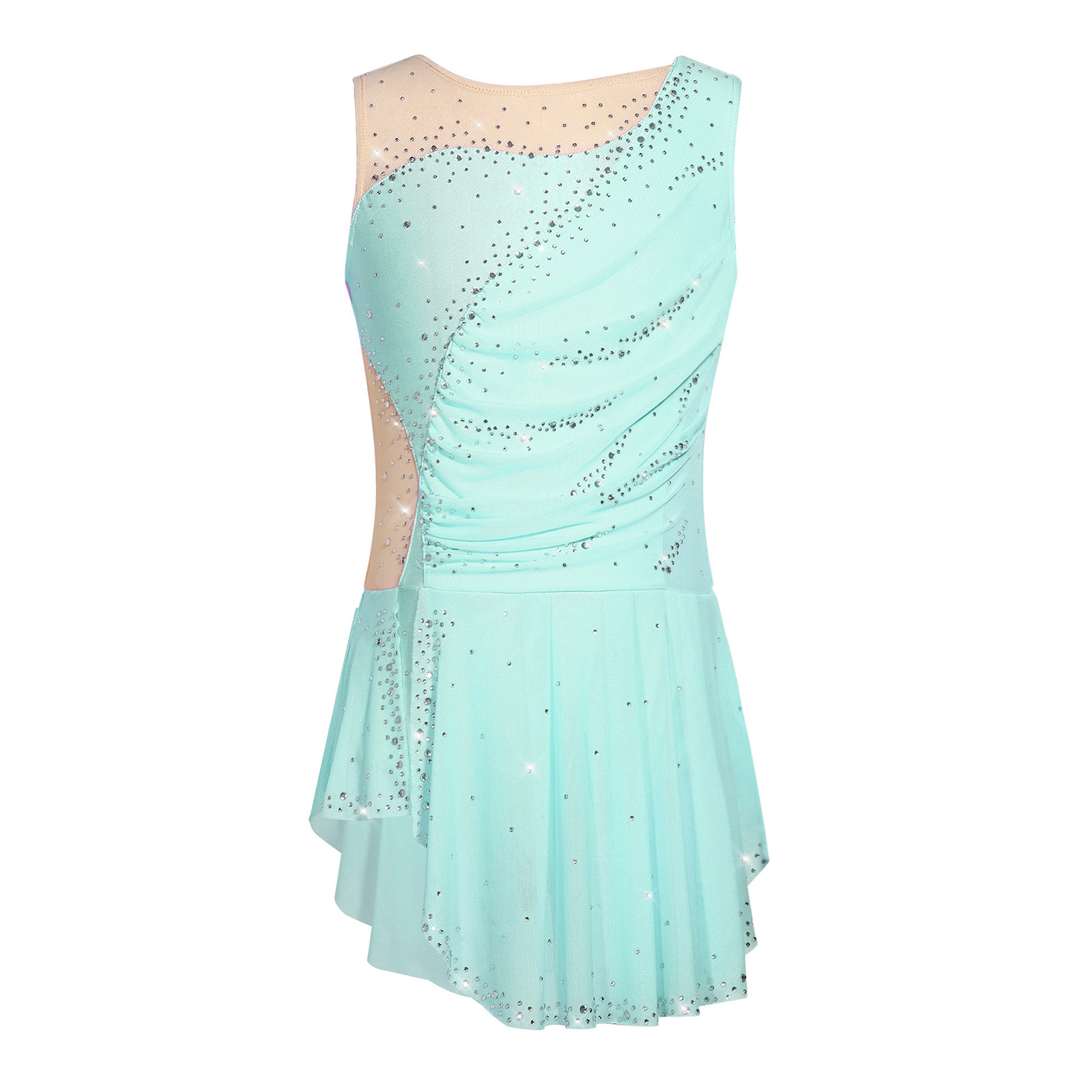 Kids Girls Figure Ice Skating  - Rhinestone Banding Trim のレビューと価格