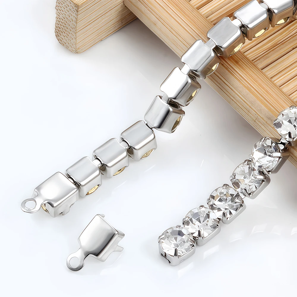 10/20Pcs Stainless Steel Gold  - Beaded Trim Fringe のレビューと価格