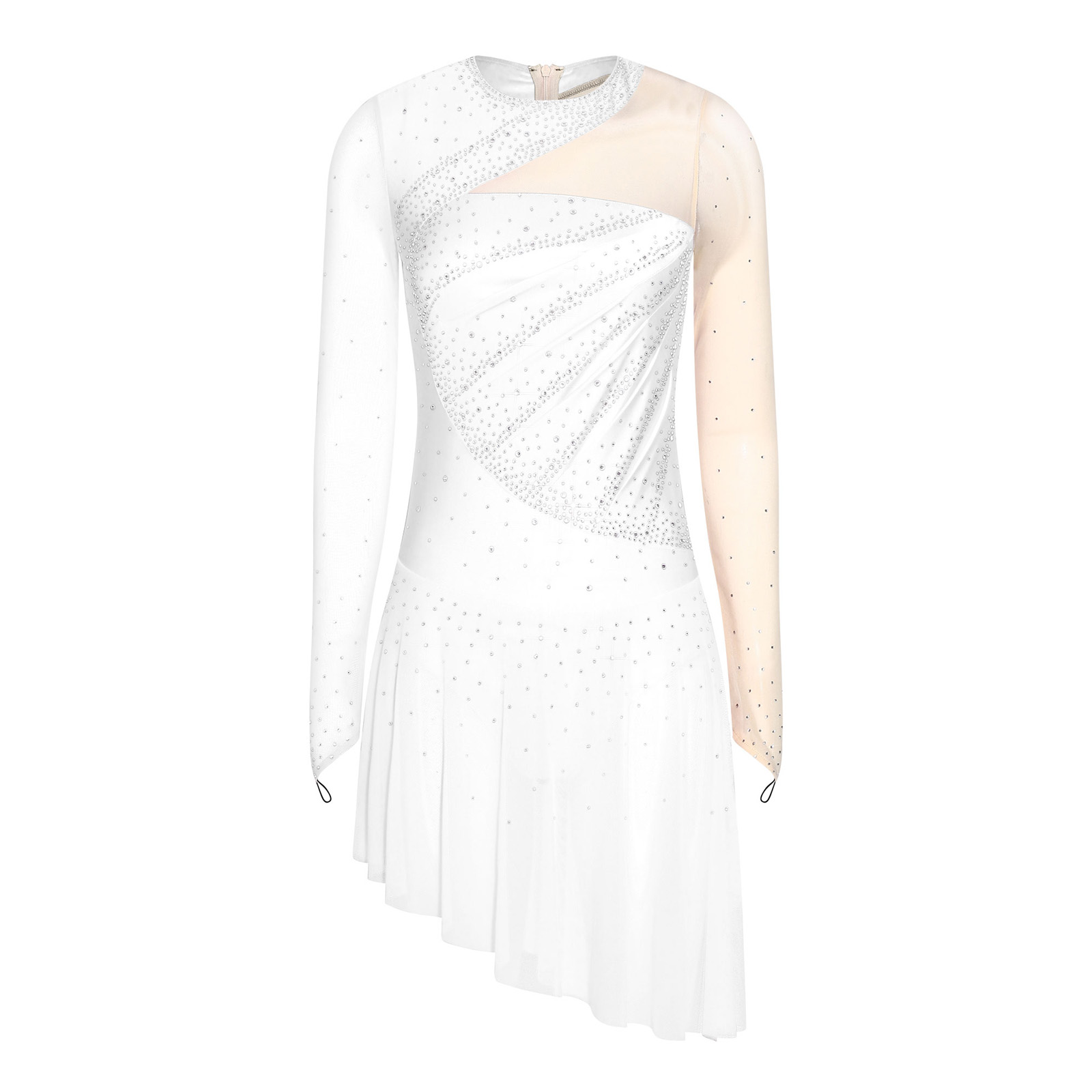 Women Ballet Lyrical Dance Fig - Rhinestone Banding Trim のレビューと価格