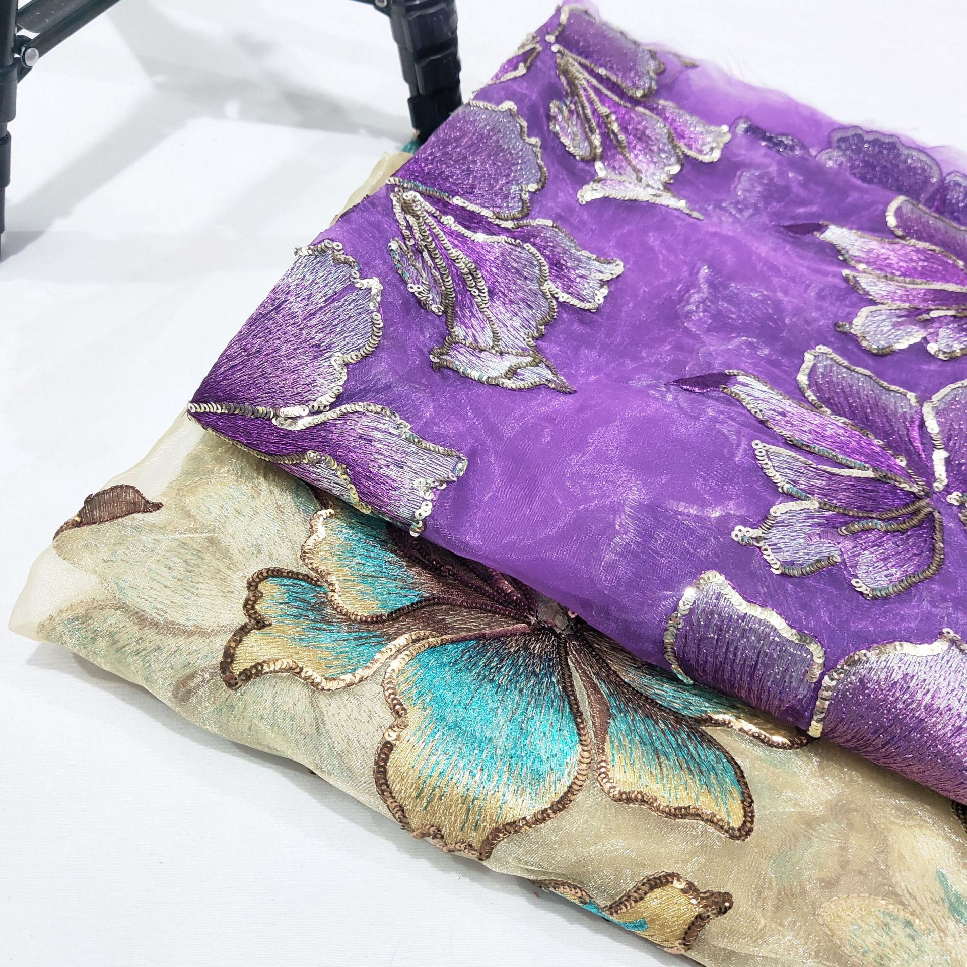 Organza Embroidery Applique Pa - Craft Embellishments のレビューと価格