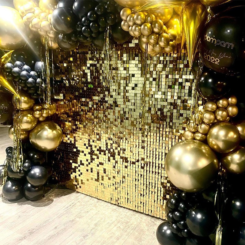 12/16/18/24PCS Shimmer Wall Ba - Sequin Fabric Panel のレビューと価格