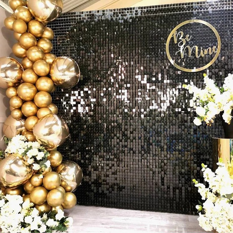 12/16/18/24PCS Shimmer Wall Ba - Sequin Fabric Panel のレビューと価格