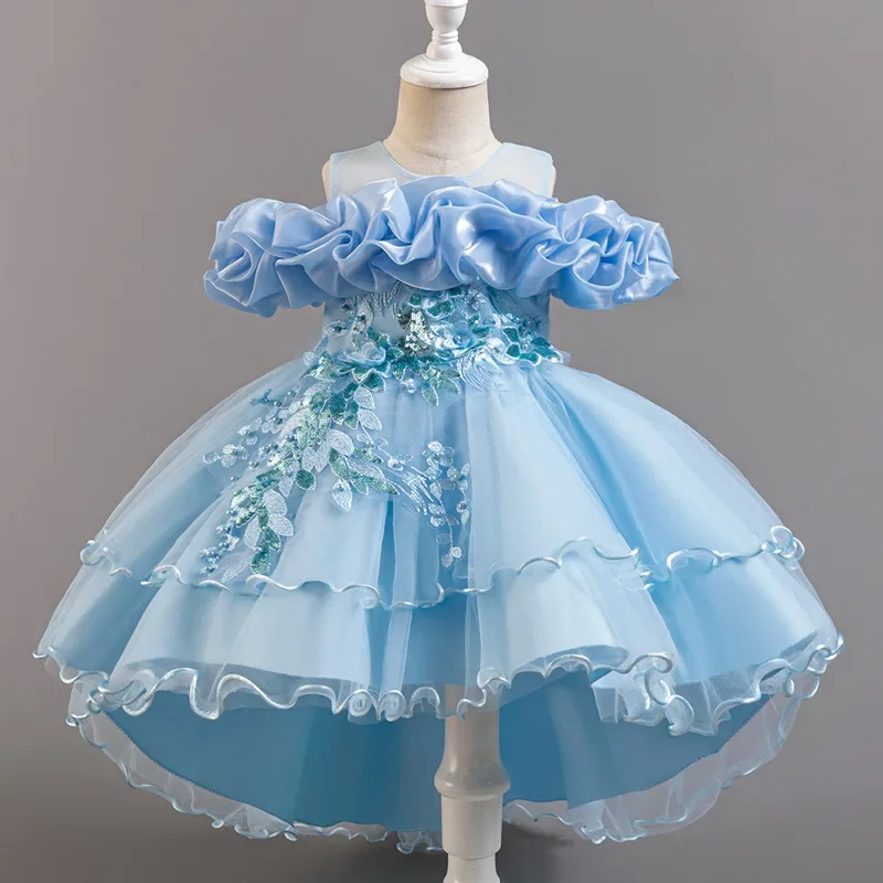 Fashion Flower Girl Dresses fo - Lace Ribbon Trim のレビューと価格