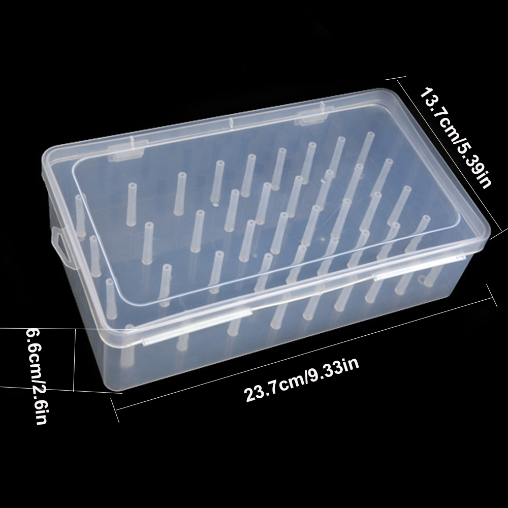 New Sewing Thread Box 42 Piece - Craft Embellishment Storage のレビューと価格