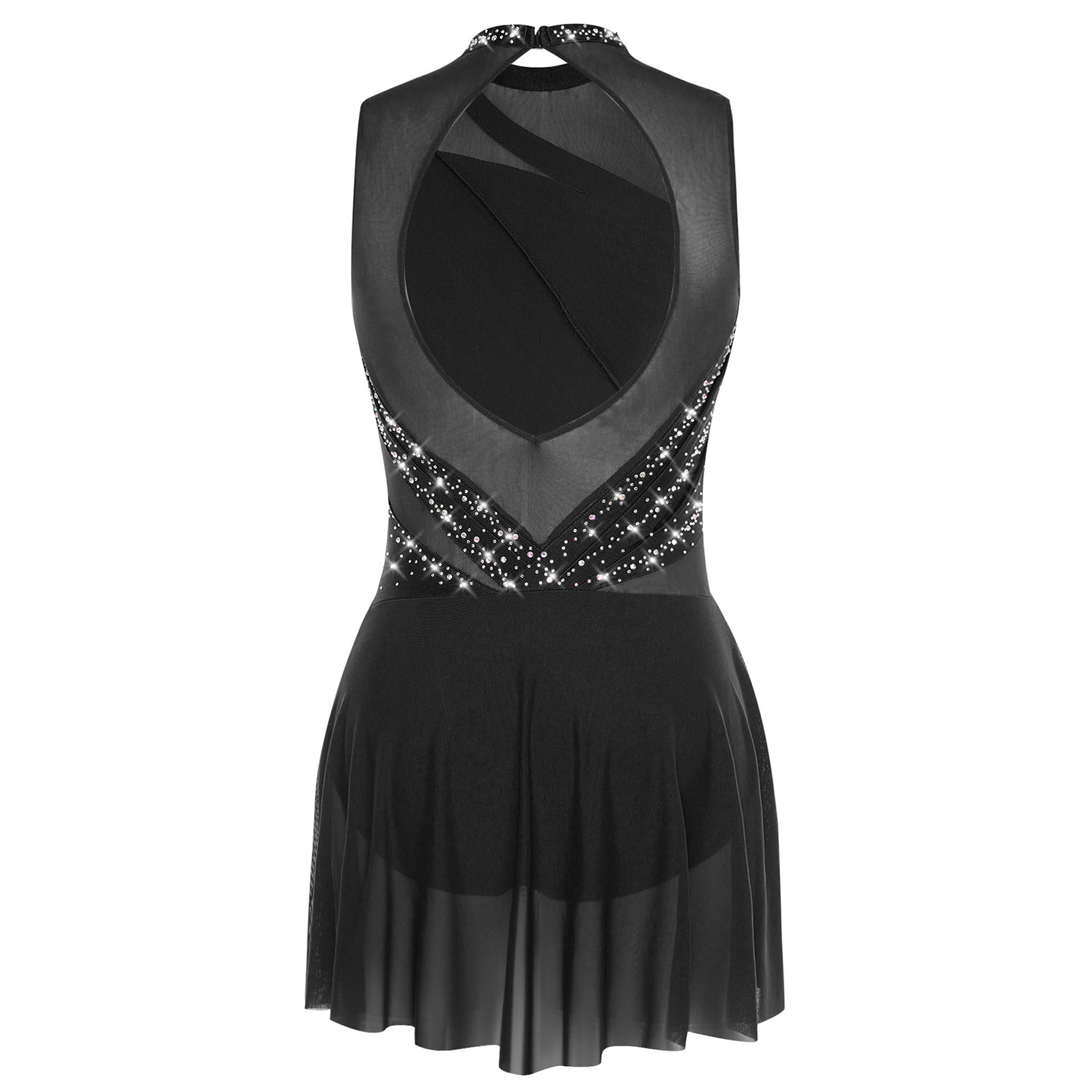 Rhinestone Women Backless Irre - Rhinestone Banding Trim のレビューと価格