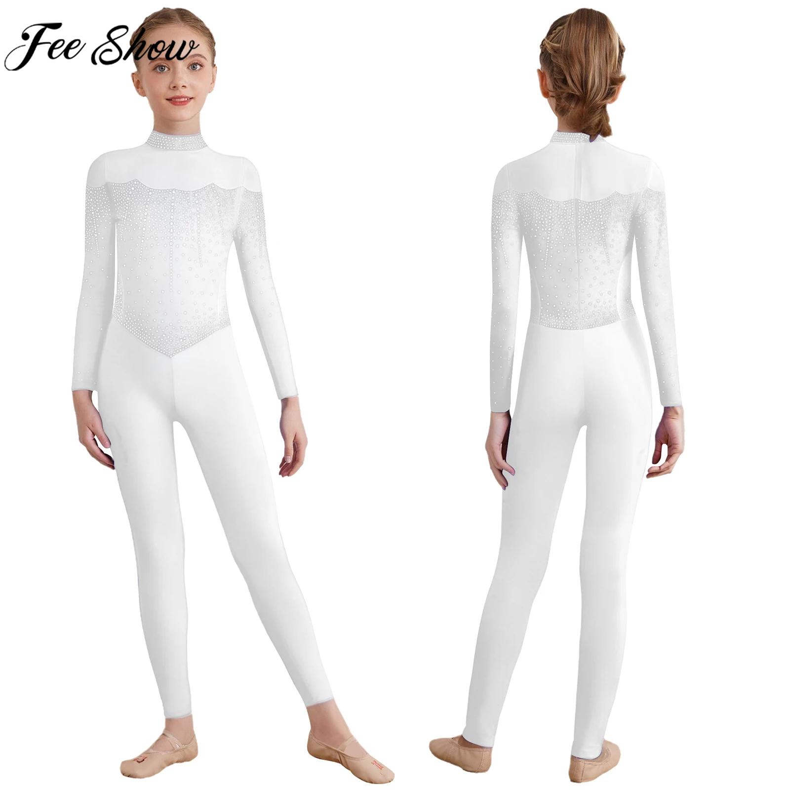 6-16Y Girls Figure Skating Dan - Rhinestone Banding Trim のレビューと価格