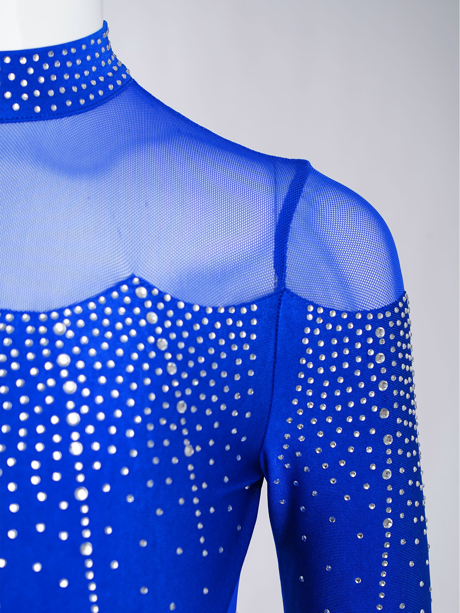 6-16Y Girls Figure Skating Dan - Rhinestone Banding Trim のレビューと価格