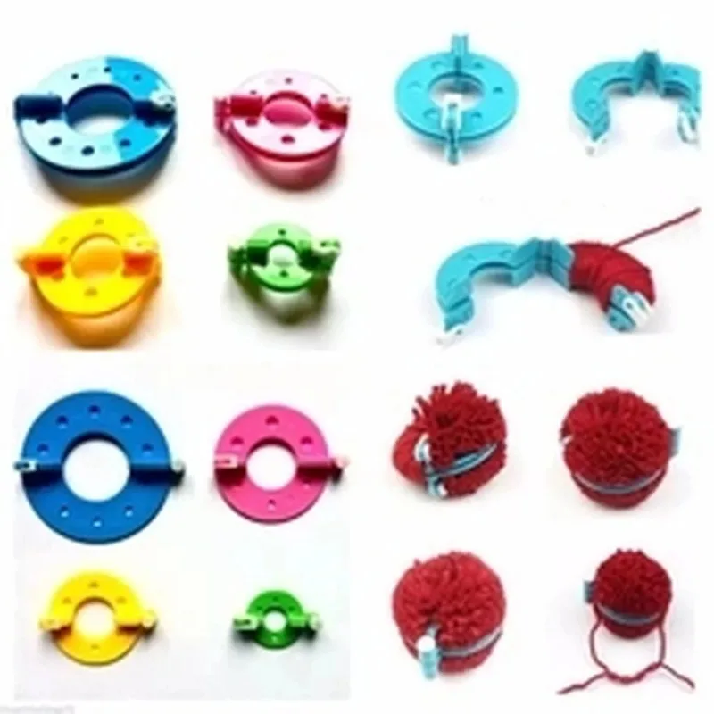 8PCS 4Sizes Fluff Ball Weaver  - Pom Pom Maker Tool のレビューと価格