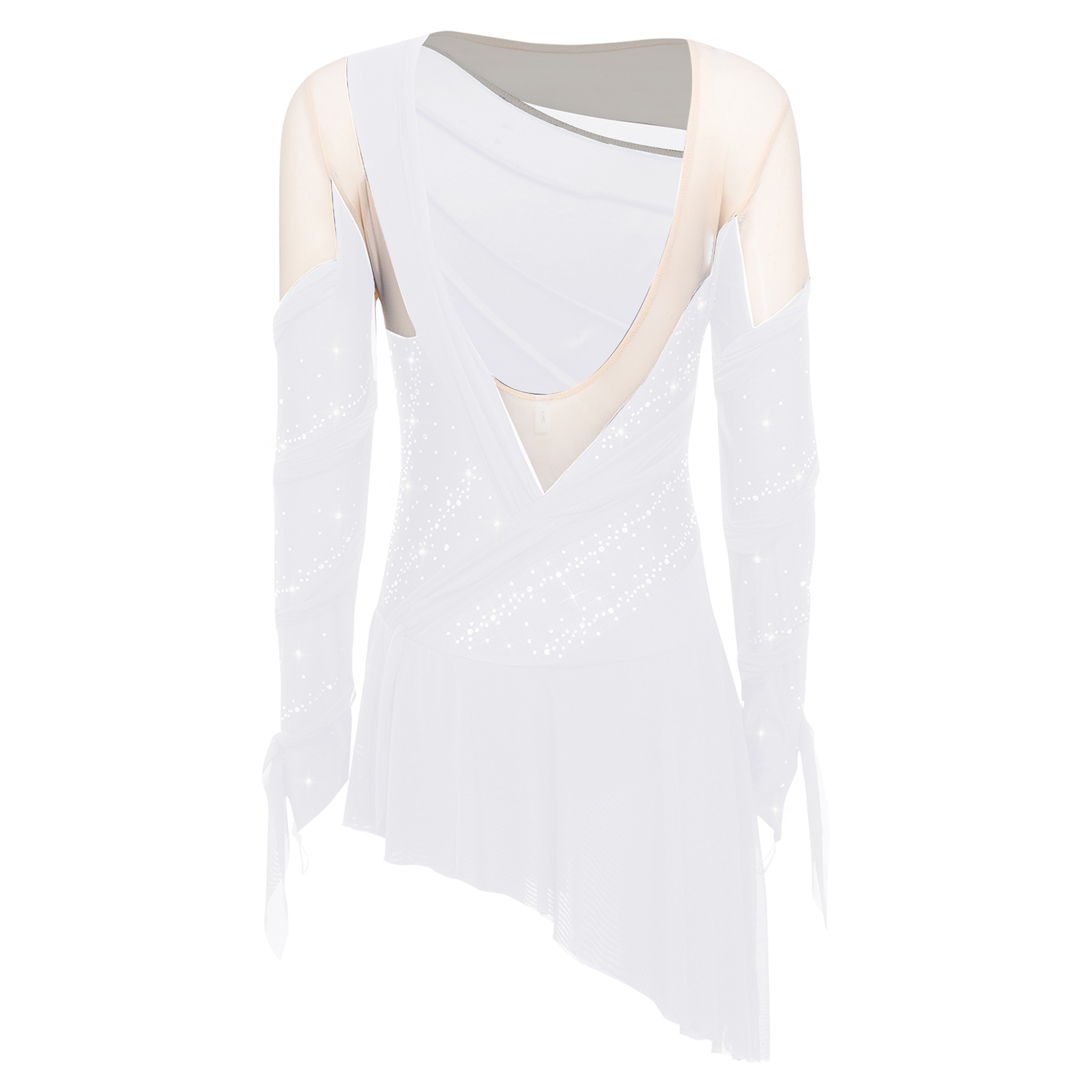 Women Rhinestone Lyrical Dance - Rhinestone Banding Trim のレビューと価格