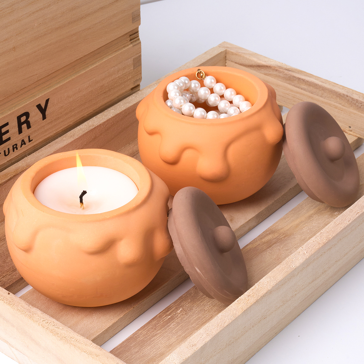 3D Honey Candle Jar Silicone M - Craft Embellishment Storage のレビューと価格